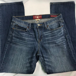 Lucky Brand Medium Wash Sofia Straight Leg Jeans